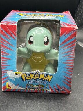 Vintage 1999 Nintendo Pokemon  #07 Squirtle Christmas Decorative Ornament in Box